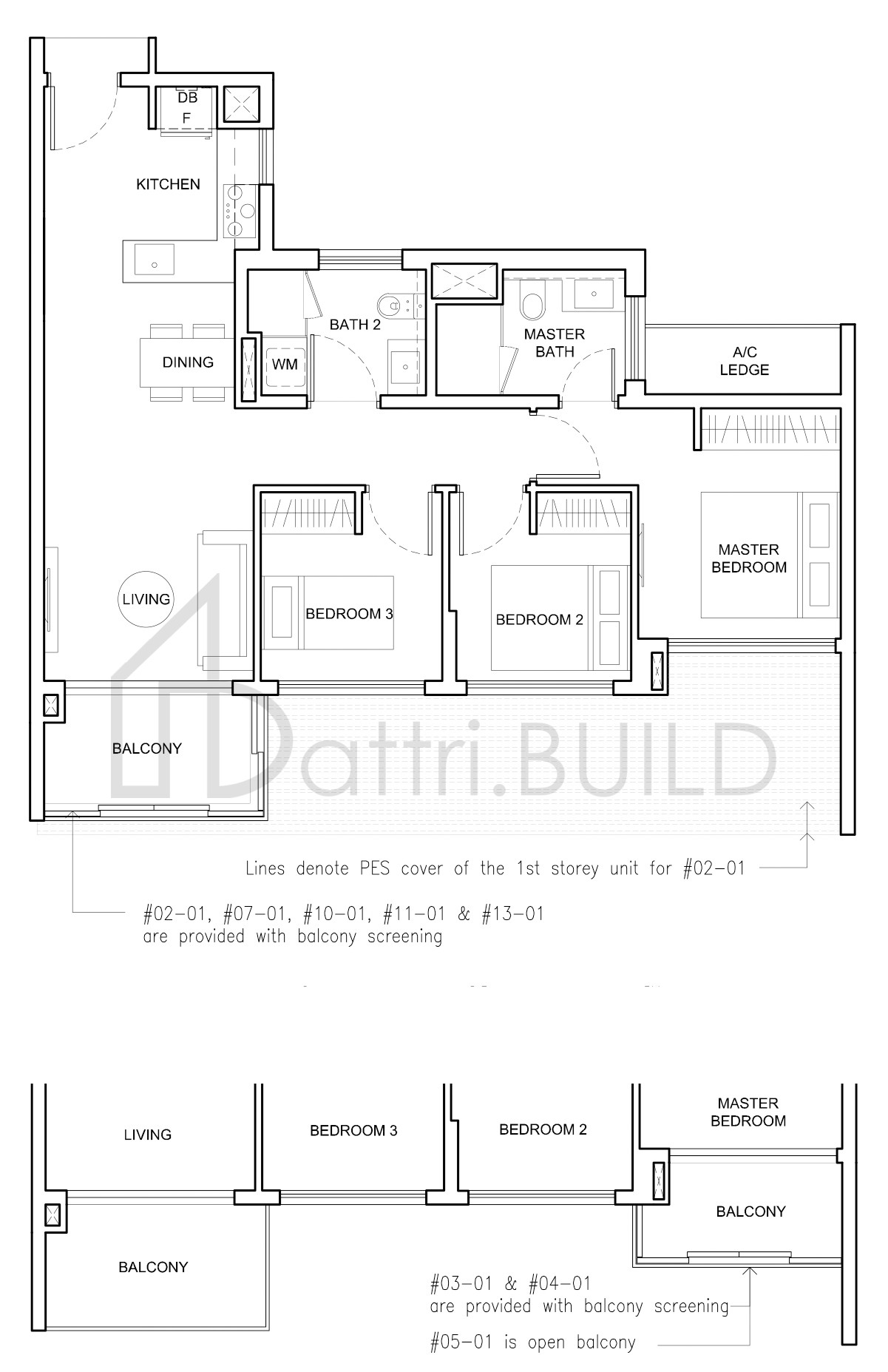 JEWEL @ BUANGKOK C2b-1 floorplan (watermarked)