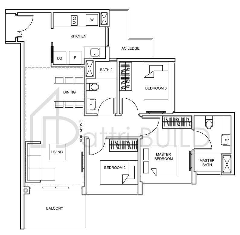 THE GLADES Cc5-L floorplan (watermarked)