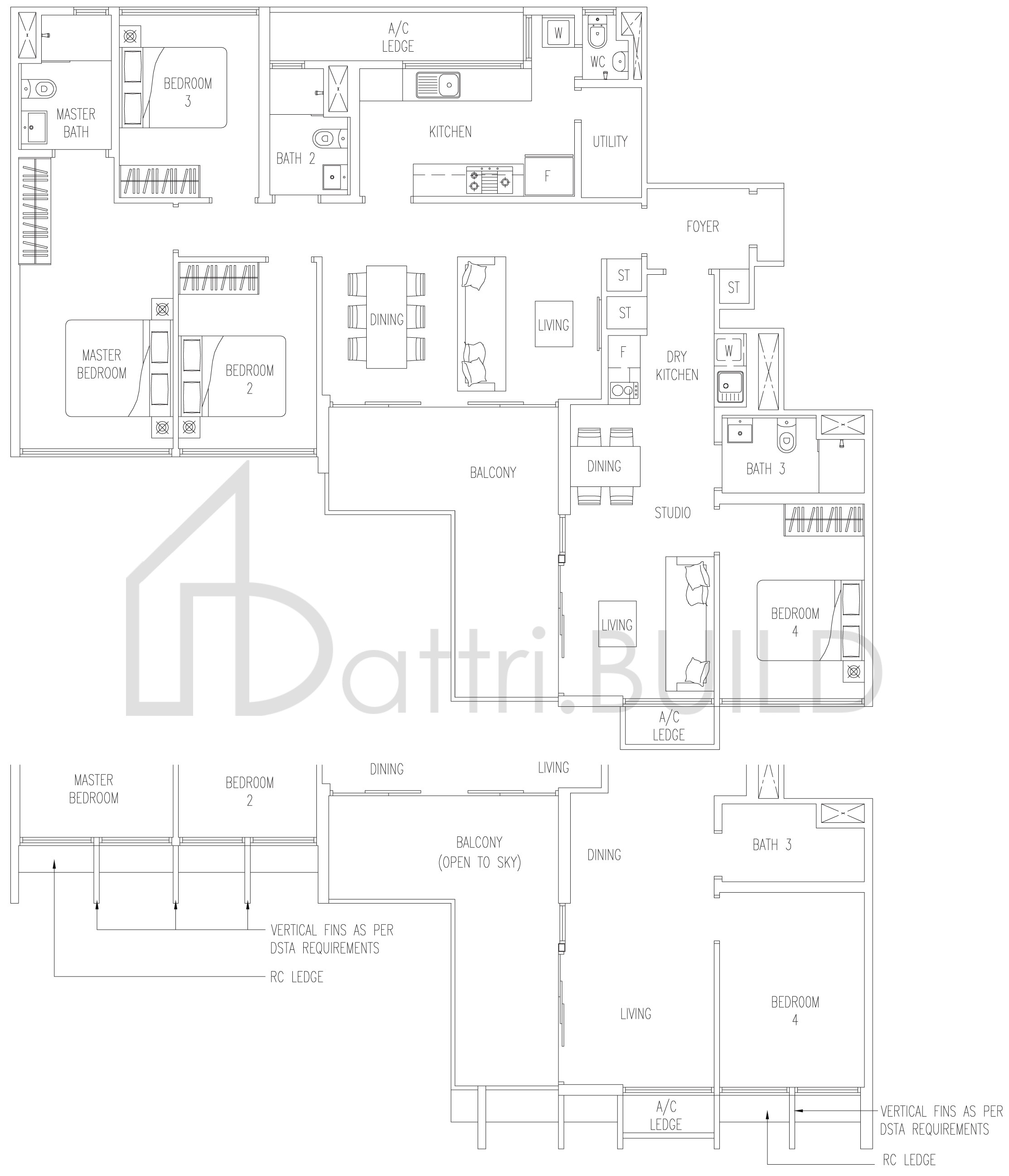TWIN FOUNTAINS C(a)-TRD floorplan (watermarked)