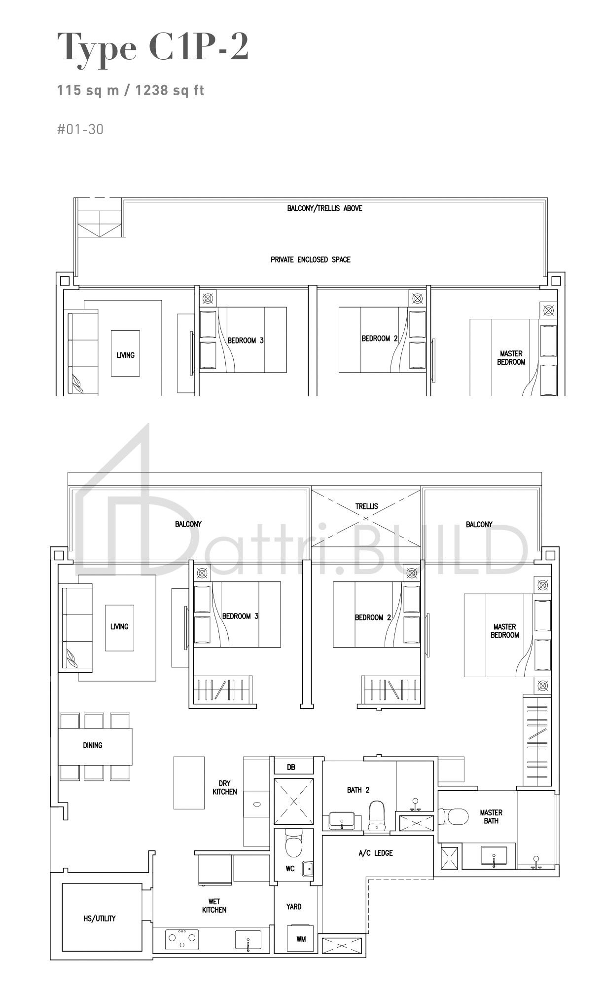 CITYLIFE@TAMPINES C1P-2 floorplan (watermarked)