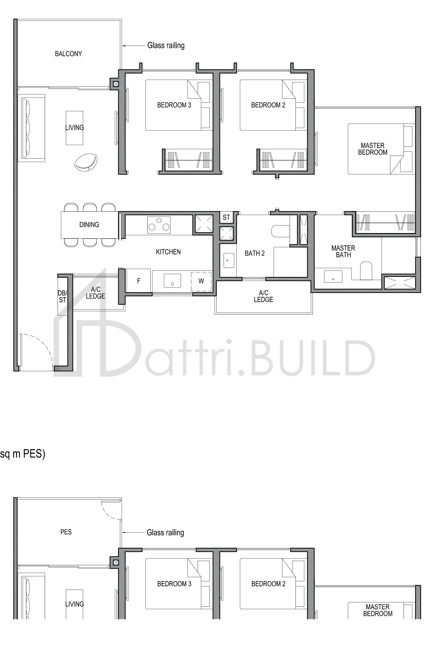 PARK COLONIAL 3C1a-G floorplan (watermarked)