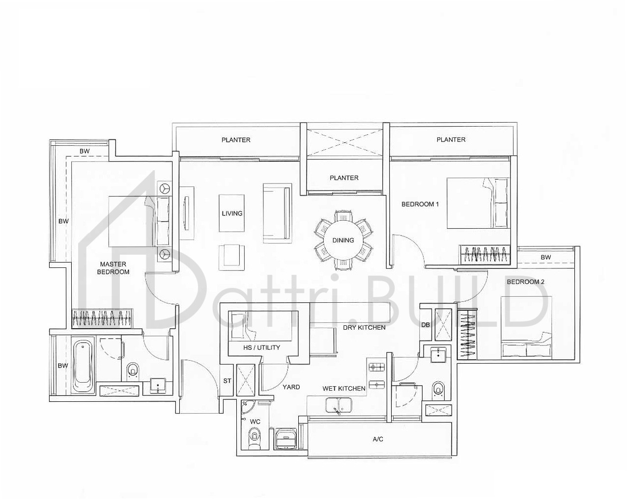 BOTANNIA B3-5-1 floorplan (watermarked)