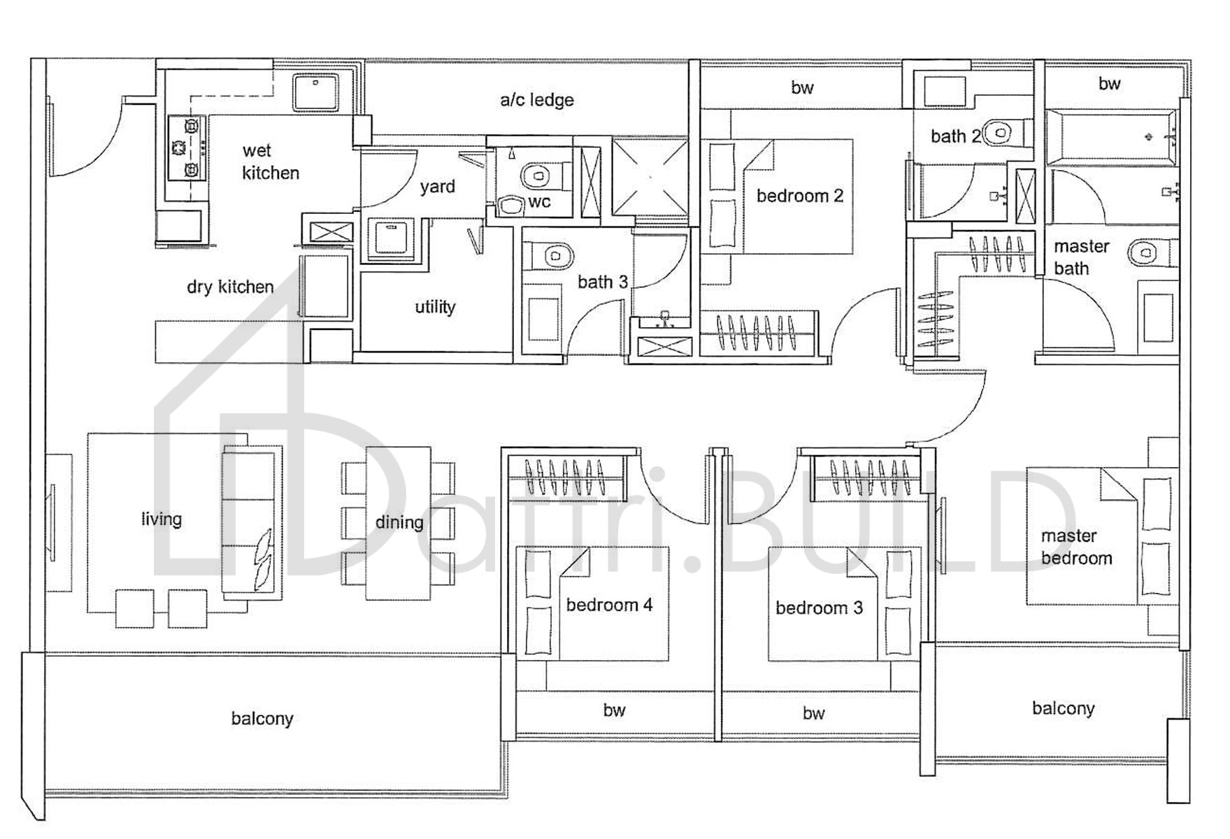 HUNDRED TREES D2 floorplan (watermarked)