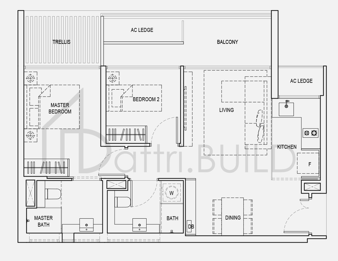 KANDIS RESIDENCE B2 floorplan (watermarked)