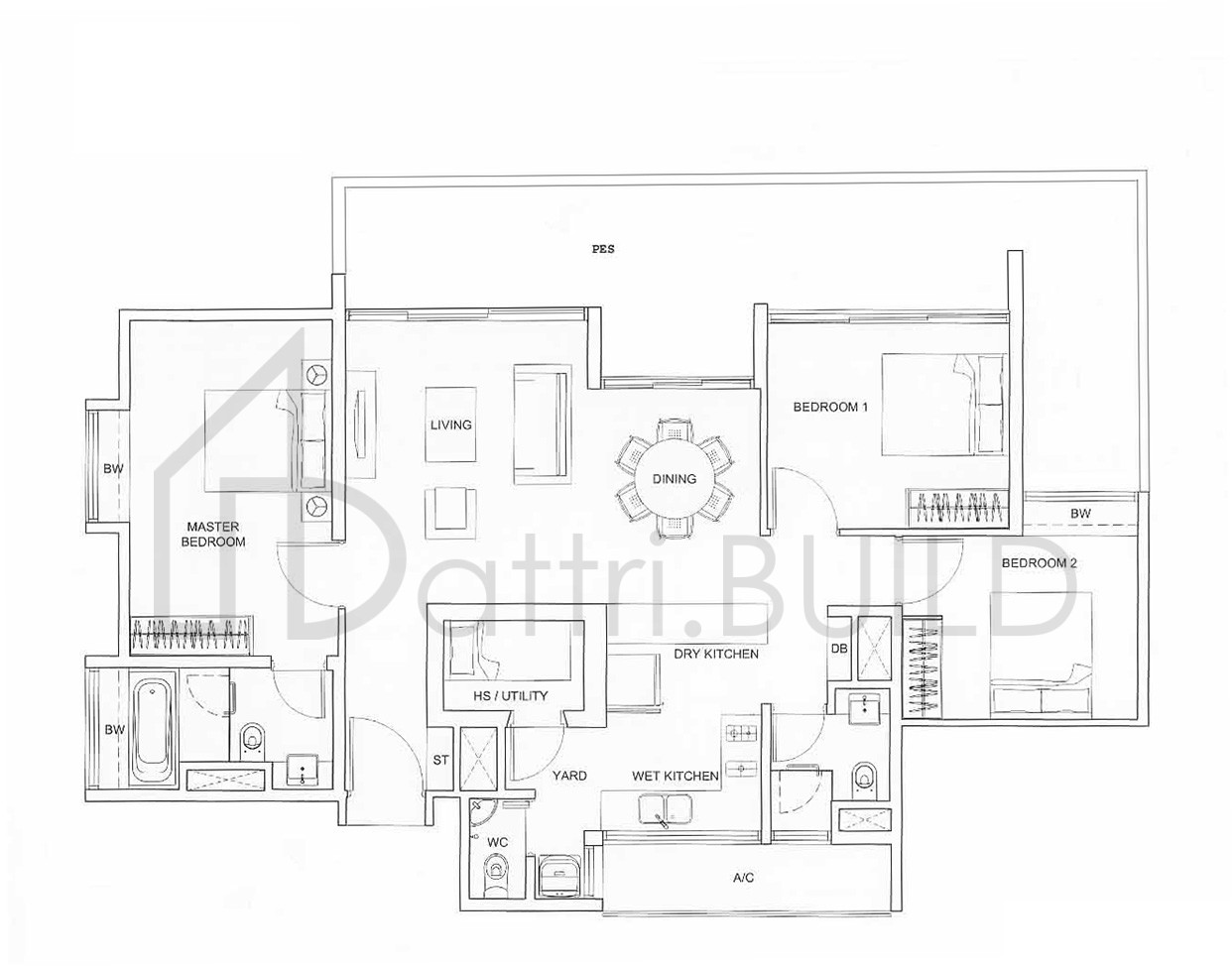 BOTANNIA B3-G1 floorplan (watermarked)