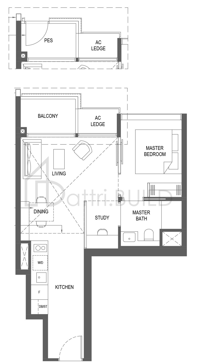 THE M AS2-P floorplan (watermarked)