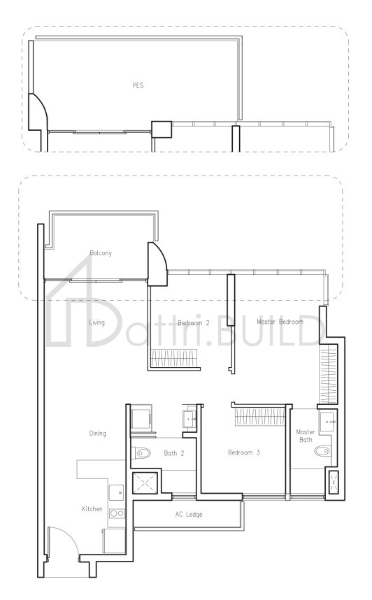 LAKEVILLE C1a-P floorplan (watermarked)