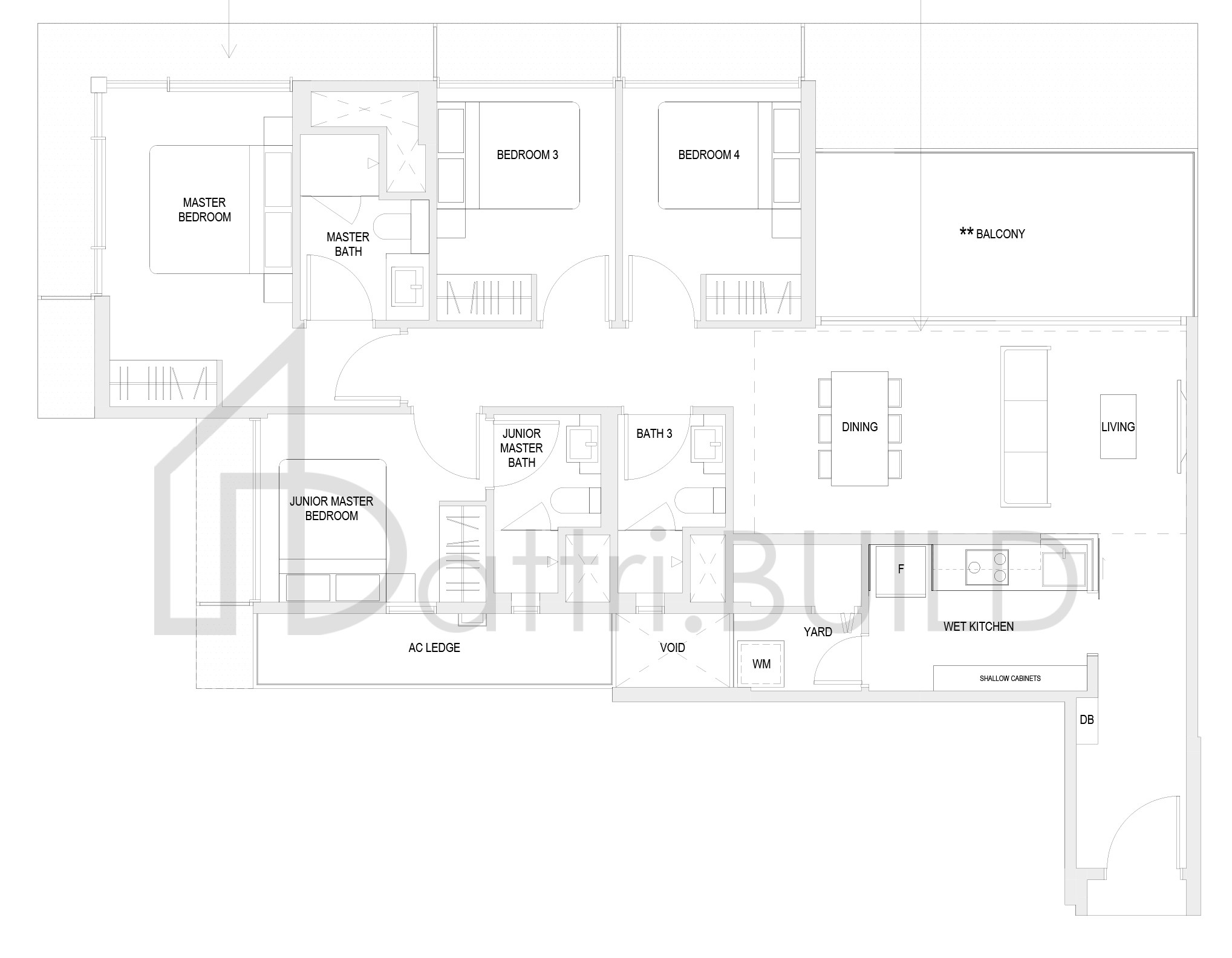 THE VERANDAH RESIDENCES D2 floorplan (watermarked)
