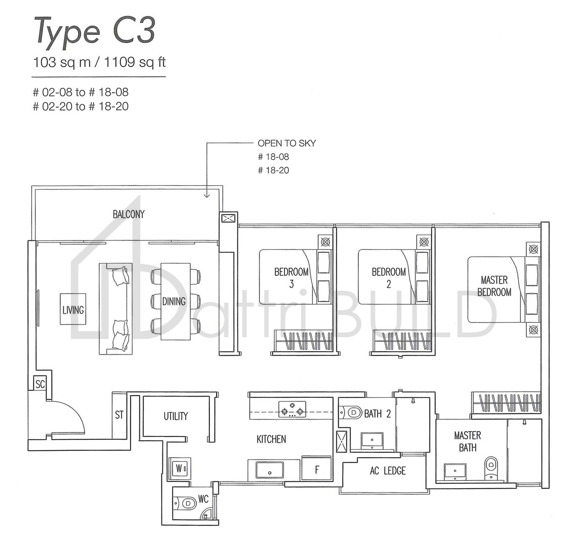 BOATHOUSE RESIDENCES C3 floorplan (watermarked)