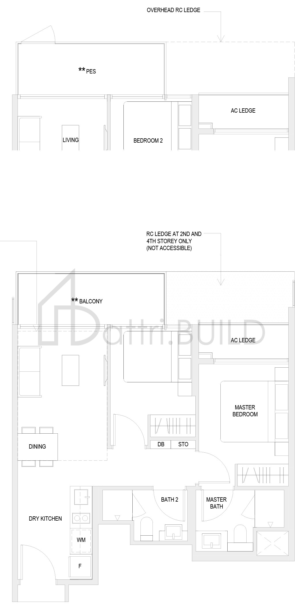 THE VERANDAH RESIDENCES B3P floorplan (watermarked)