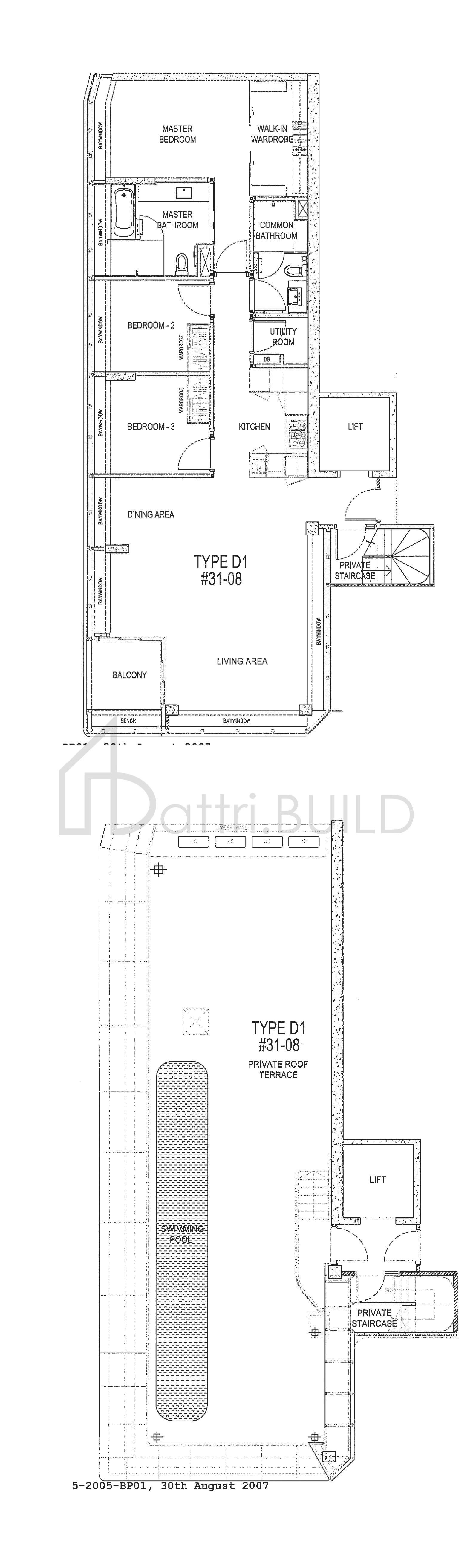 THE SCOTTS TOWER D1 floorplan (watermarked)