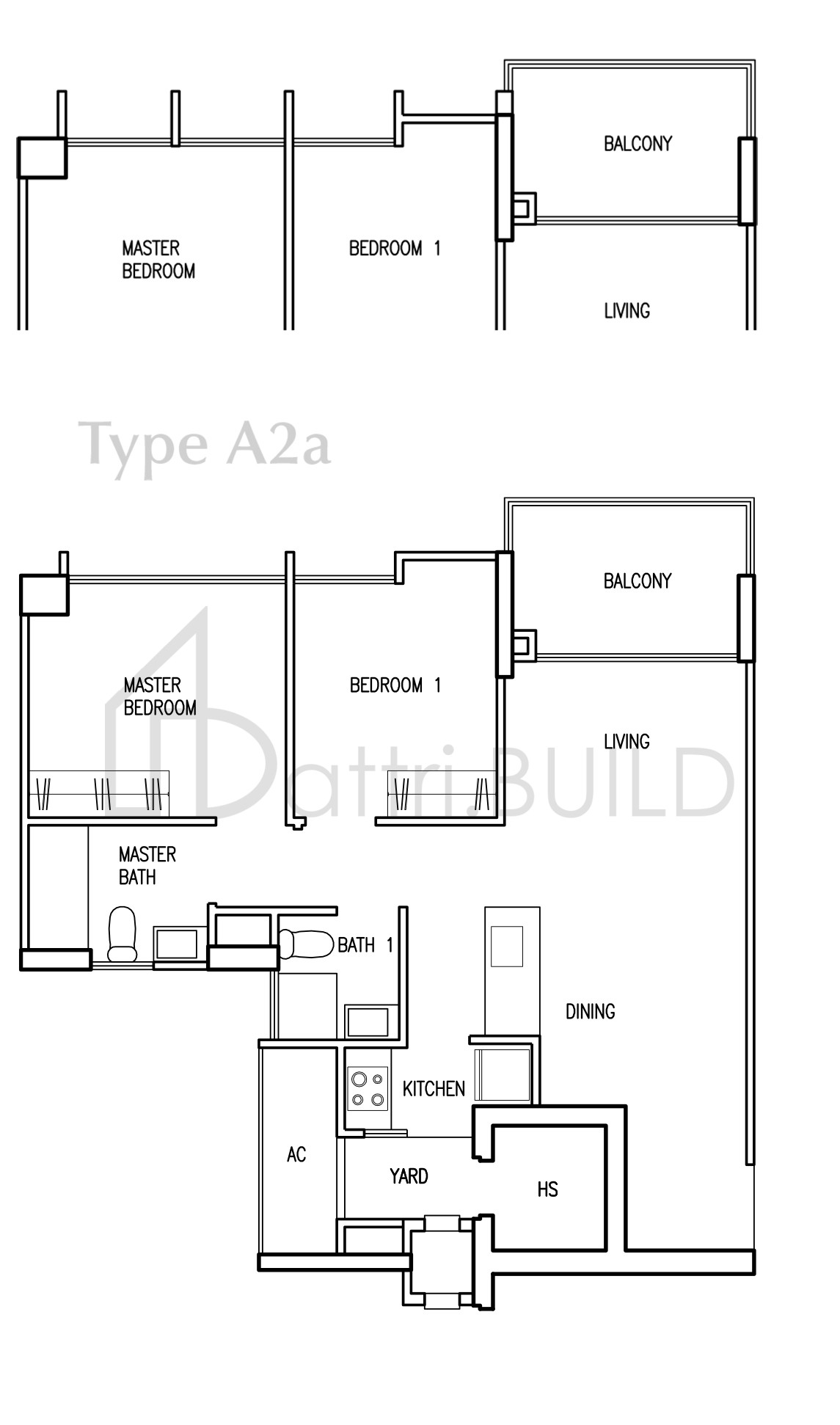 PARC VERA A2a floorplan (watermarked)