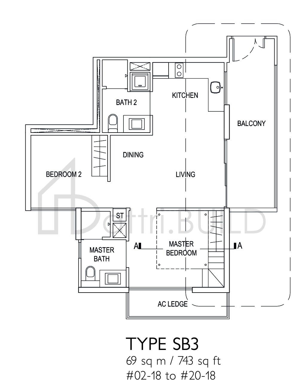 J GATEWAY SB3 floorplan (watermarked)