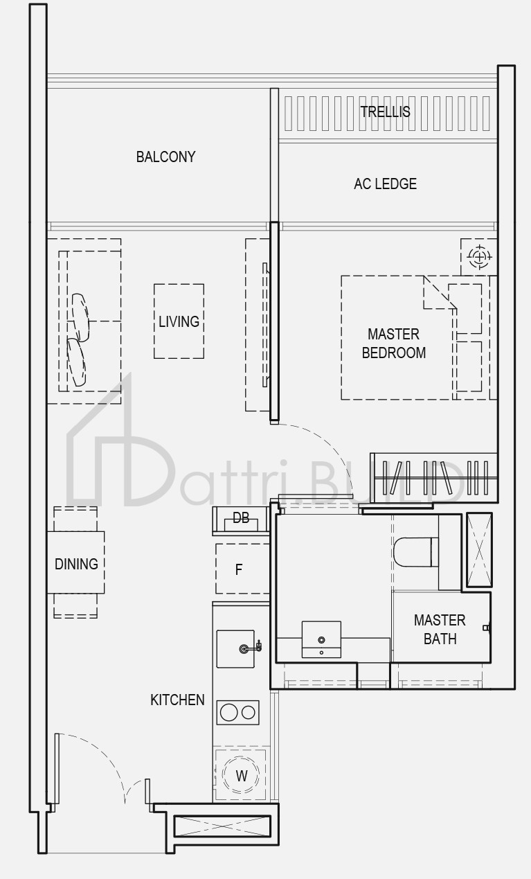 KANDIS RESIDENCE A1 floorplan (watermarked)