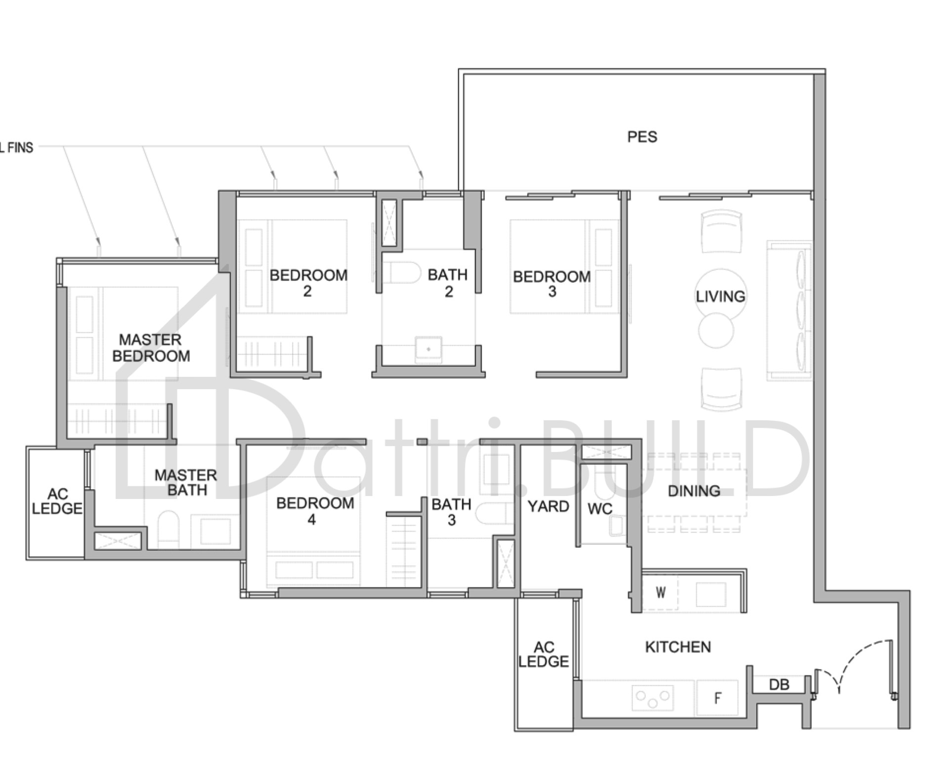 KINGSFORD WATERBAY D3a-P floorplan (watermarked)