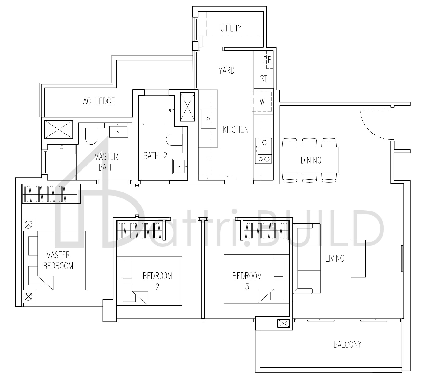 PARC LIFE B2a floorplan (watermarked)