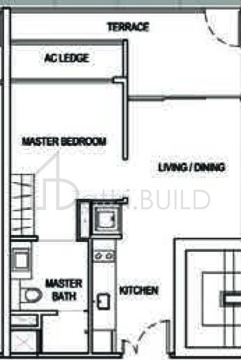 J GATEWAY A1-T floorplan (watermarked)