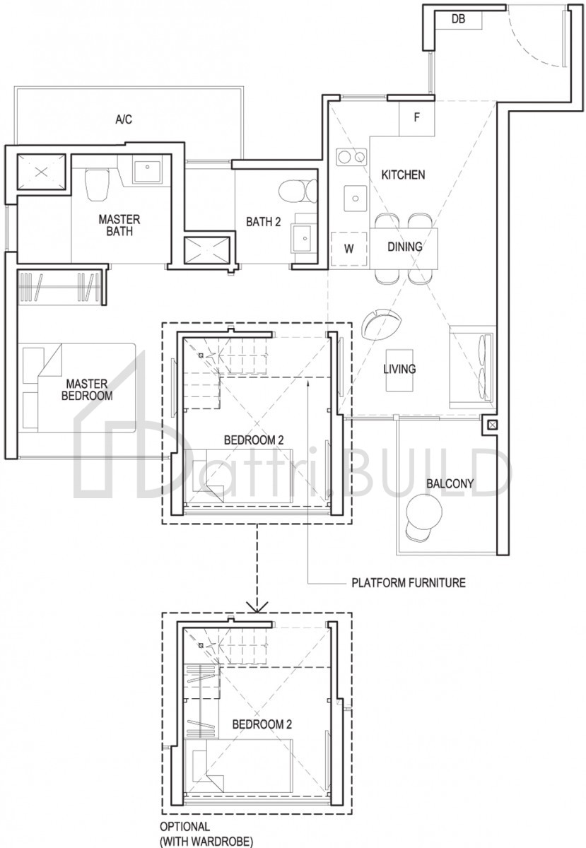 GRANDEUR PARK RESIDENCES 2D3A-PH floorplan (watermarked)
