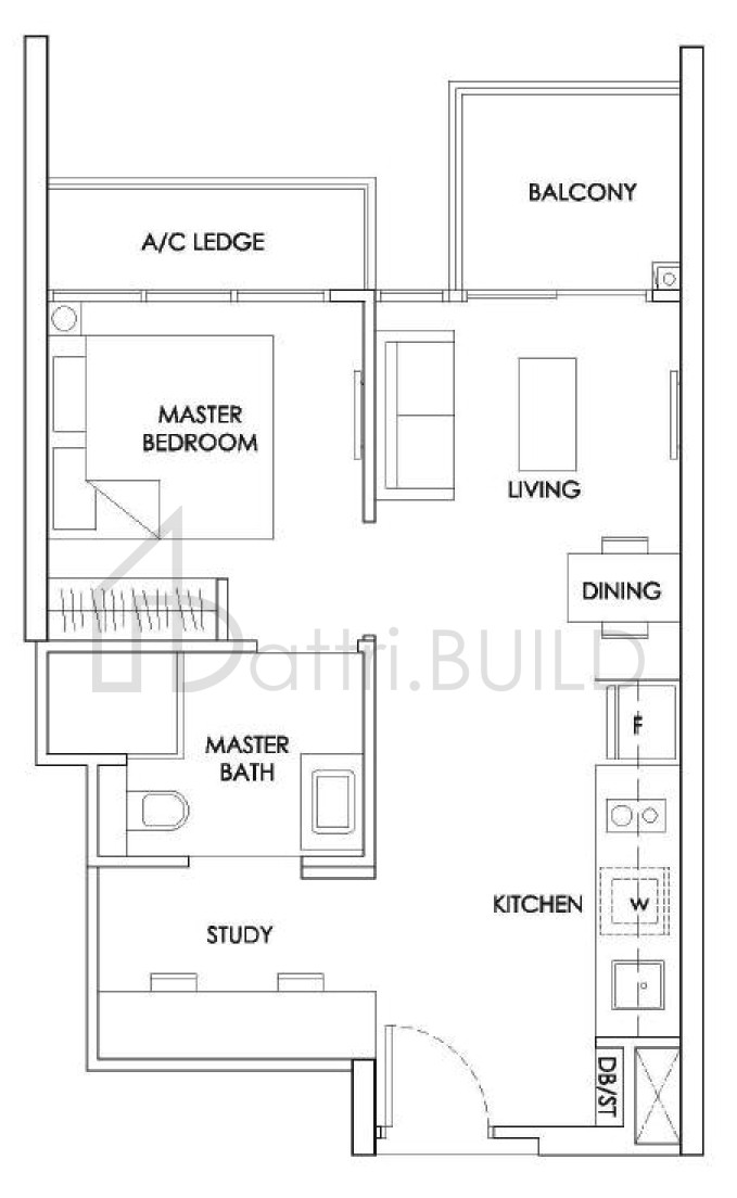 THE ALPS RESIDENCES AS2 floorplan (watermarked)