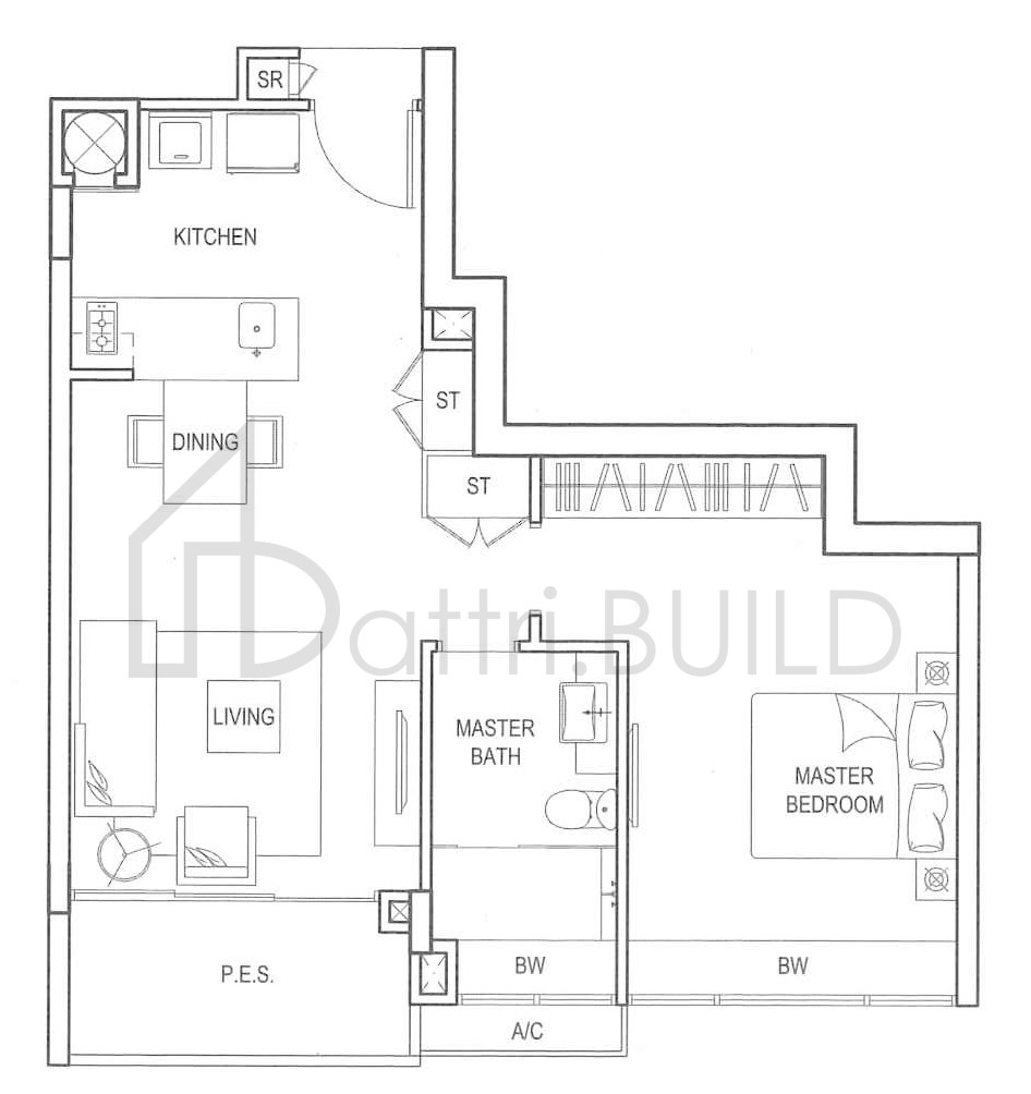 CLEMENTIWOODS CONDOMINIUM A2aP floorplan (watermarked)