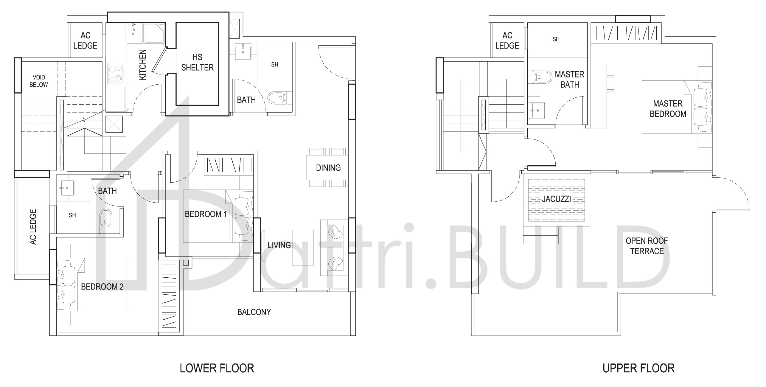 URBAN VISTA 2B1 floorplan (watermarked)