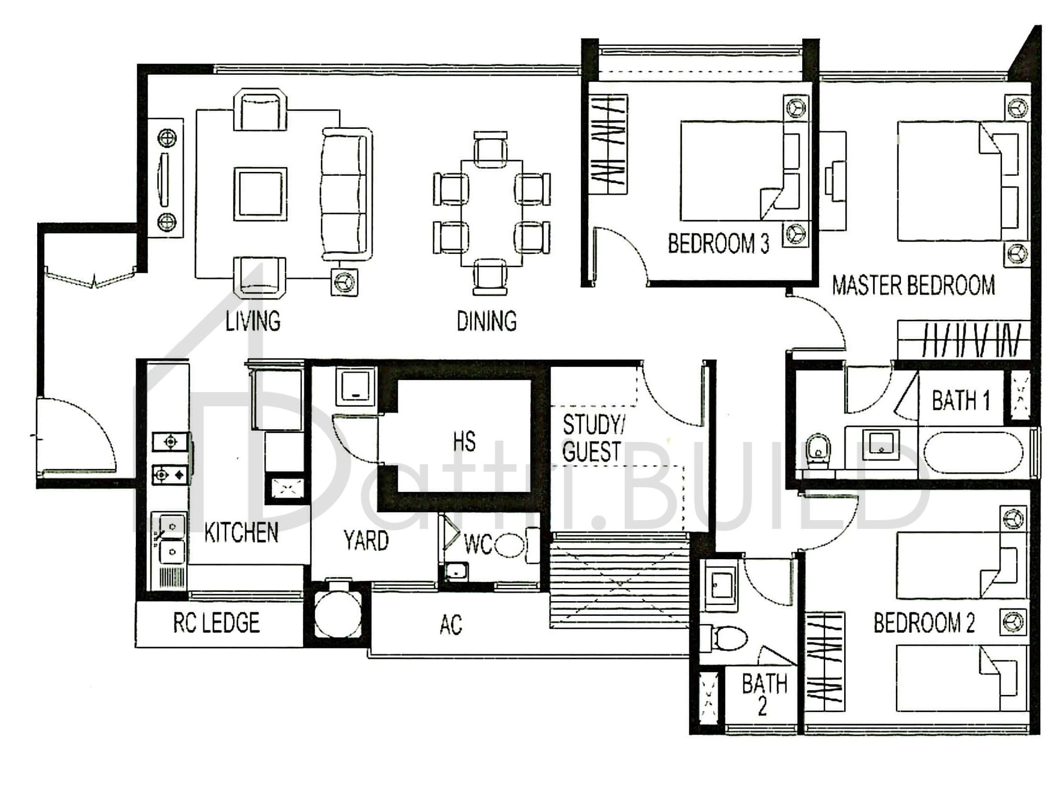BELMOND GREEN D2a floorplan (watermarked)