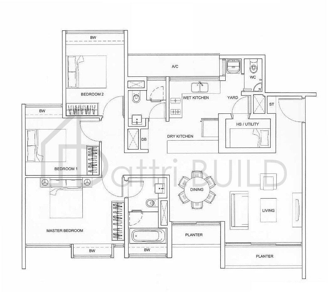 BOTANNIA B2-1R floorplan (watermarked)