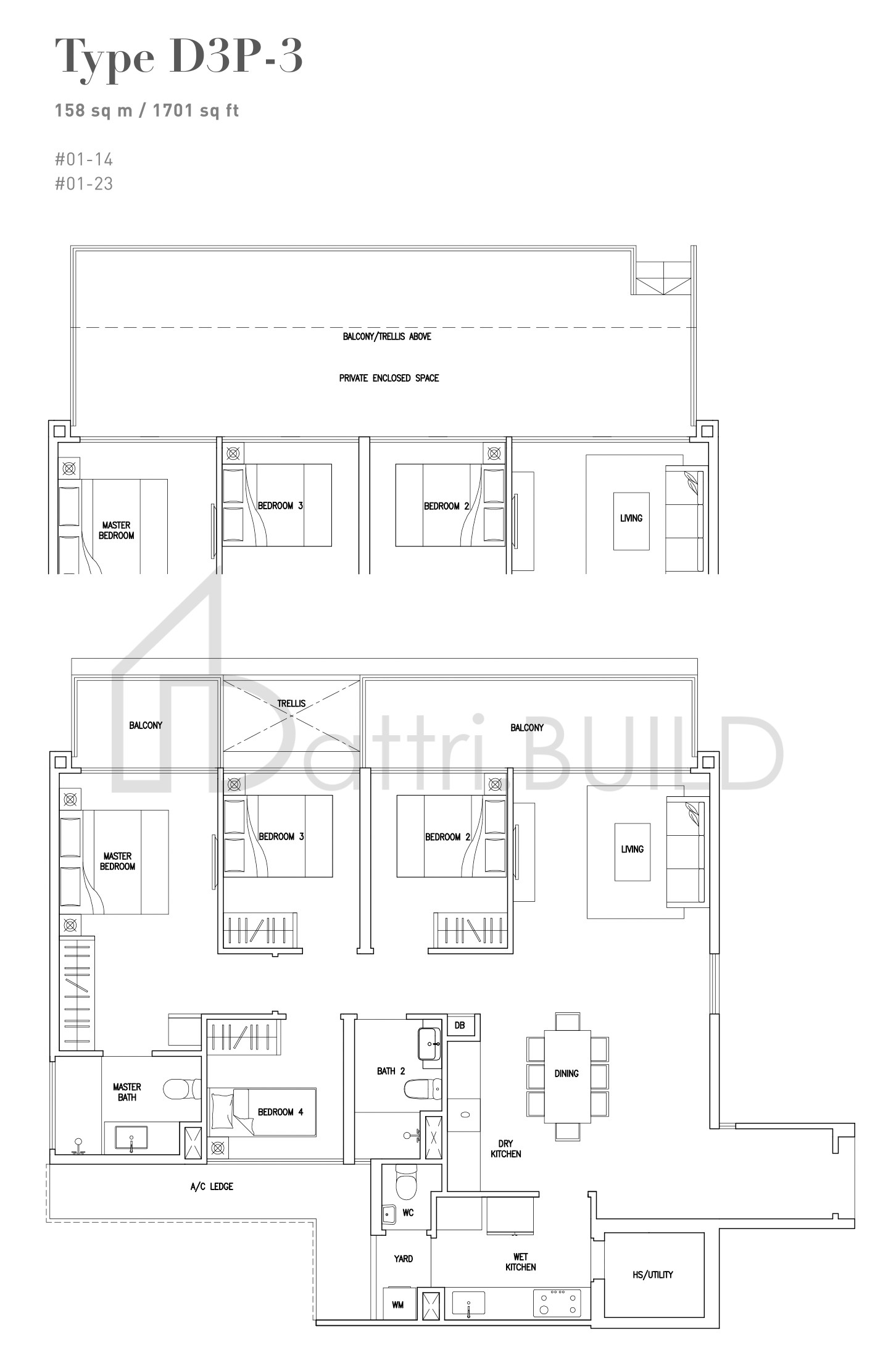CITYLIFE@TAMPINES D3P-3 floorplan (watermarked)