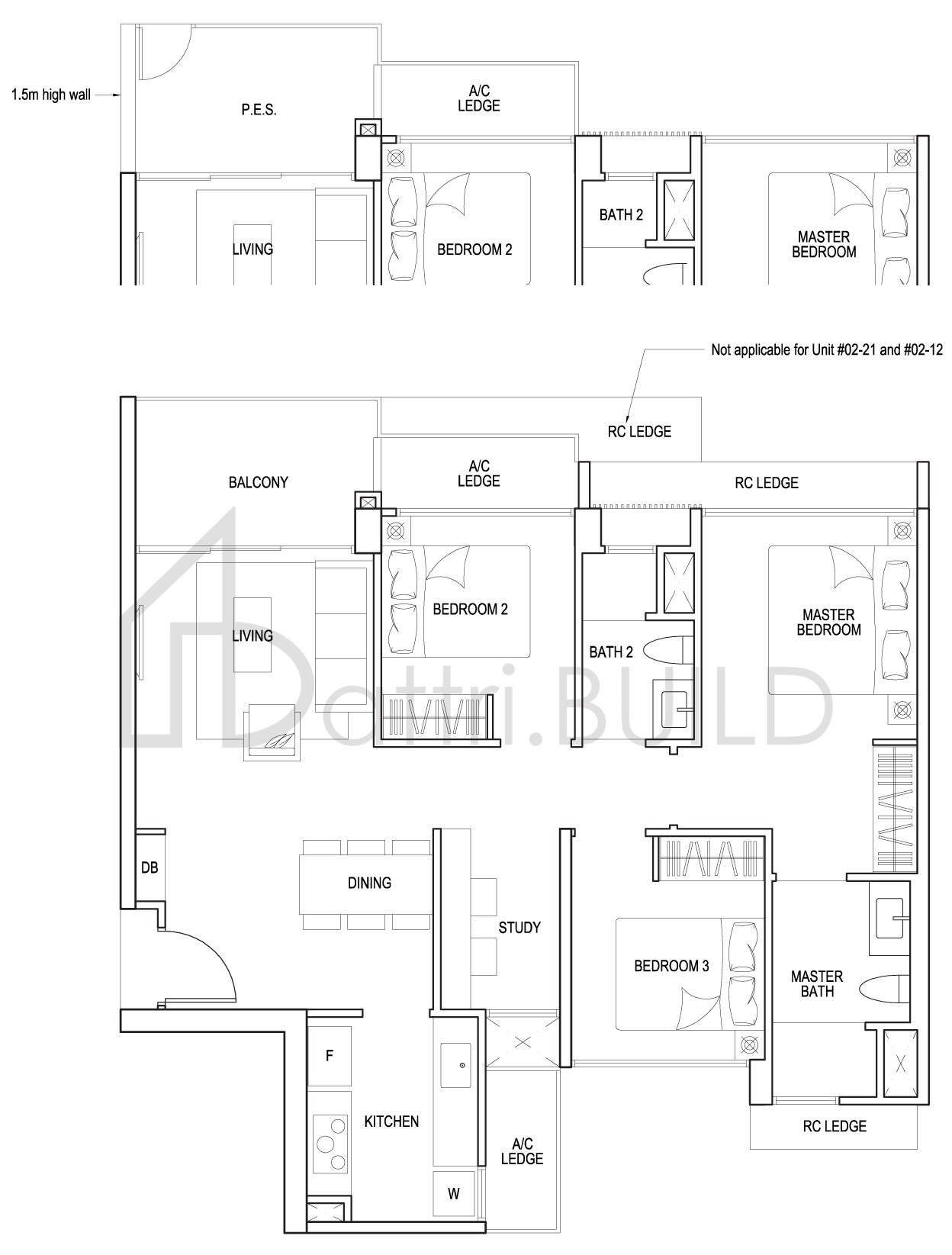 INZ RESIDENCE C4p floorplan (watermarked)