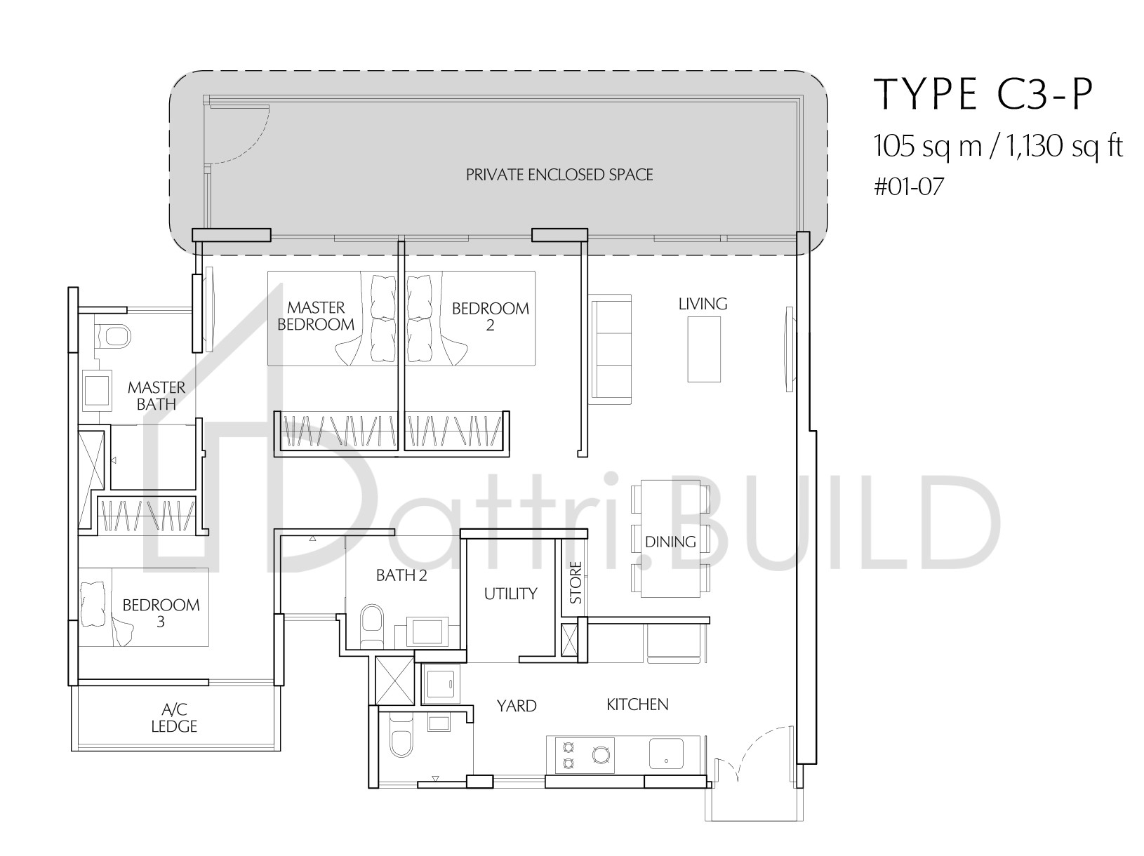 TERRASSE C3-P floorplan (watermarked)