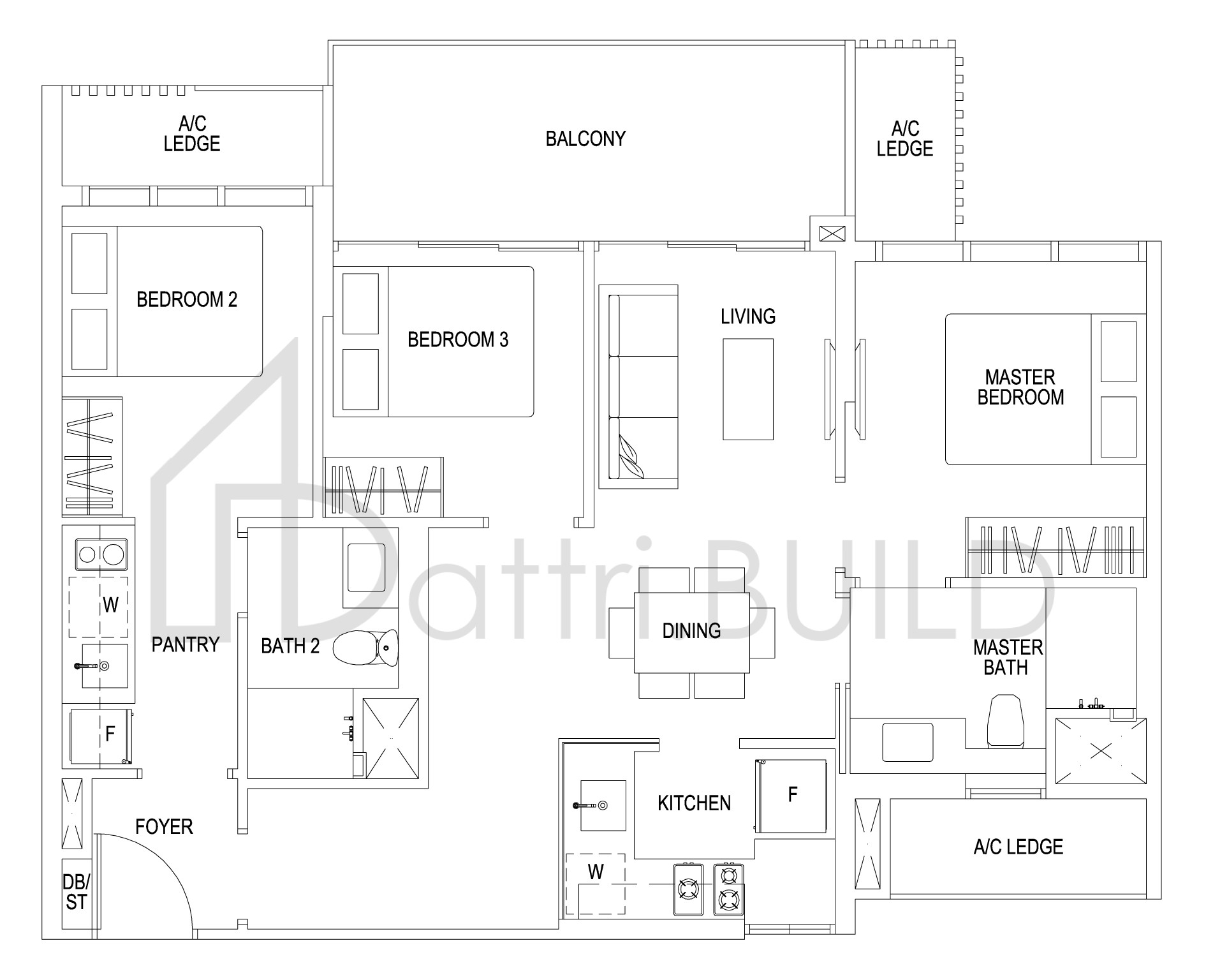 SIMS URBAN OASIS CC2 DK floorplan (watermarked)