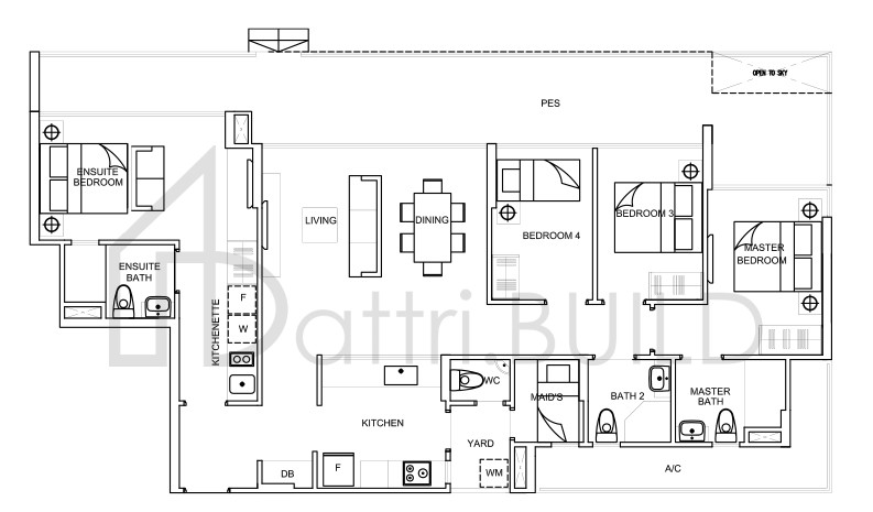 LA FIESTA D3a (G) floorplan (watermarked)