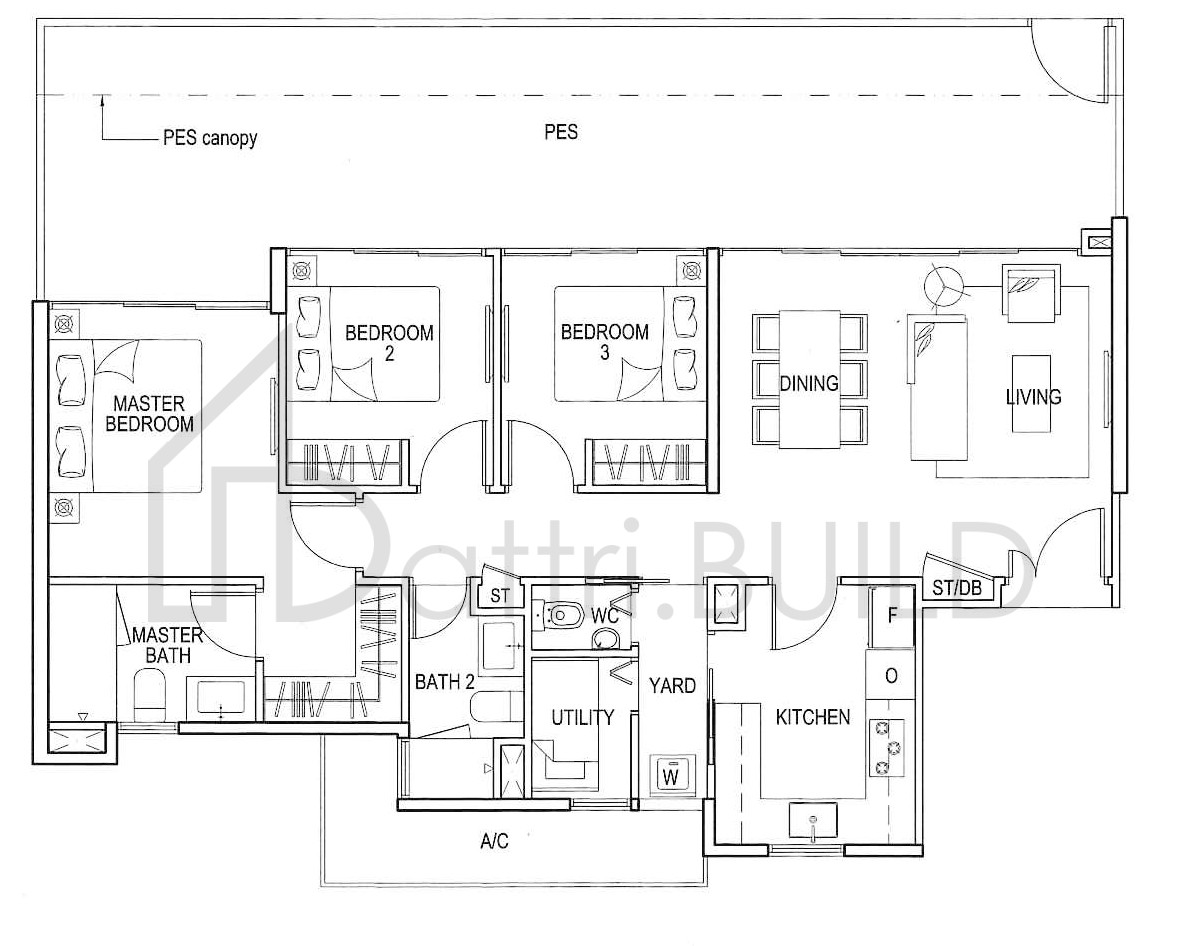 BLOSSOM RESIDENCES B5P1 floorplan (watermarked)