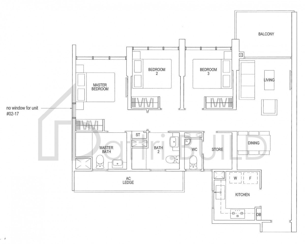 PARC RIVIERA C2 floorplan (watermarked)