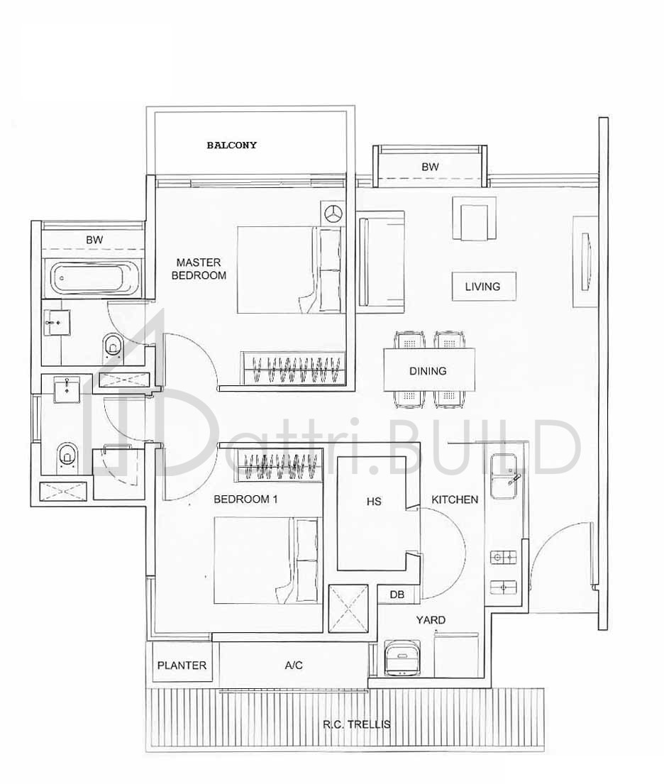BOTANNIA A1-6 floorplan (watermarked)