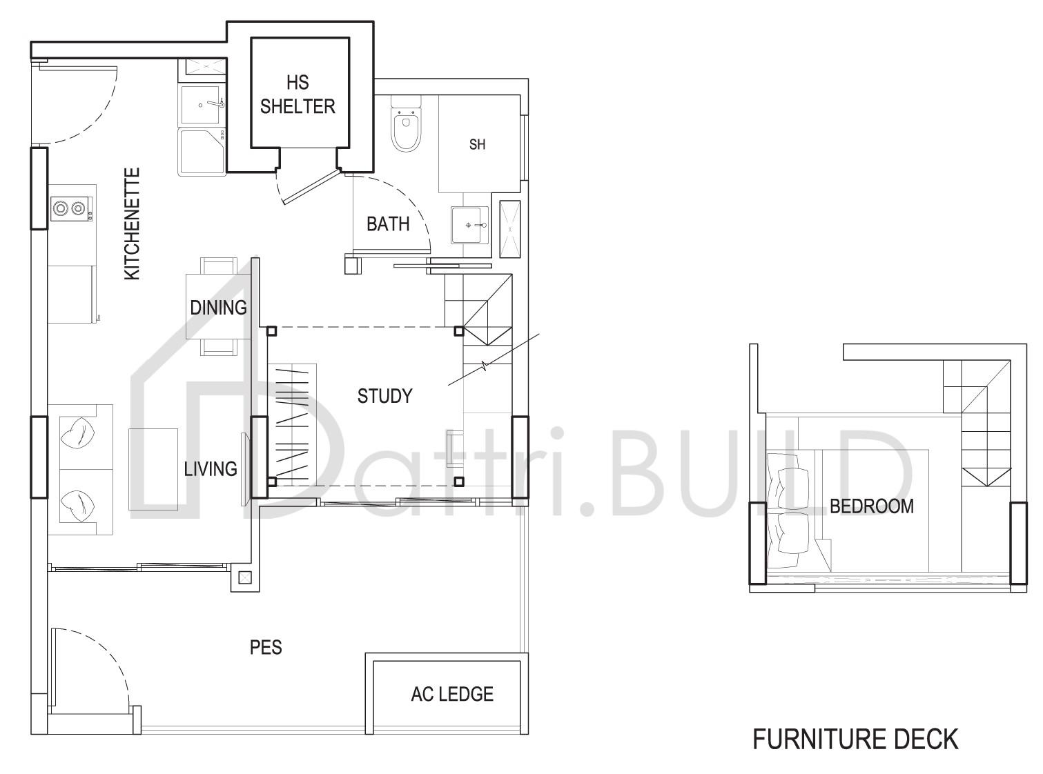 URBAN VISTA 12A2 floorplan (watermarked)