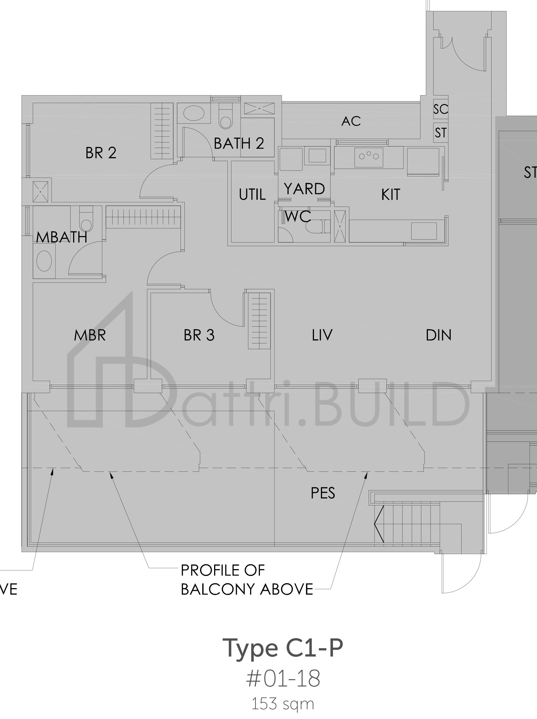 SKY HABITAT C1-P(153) floorplan (watermarked)