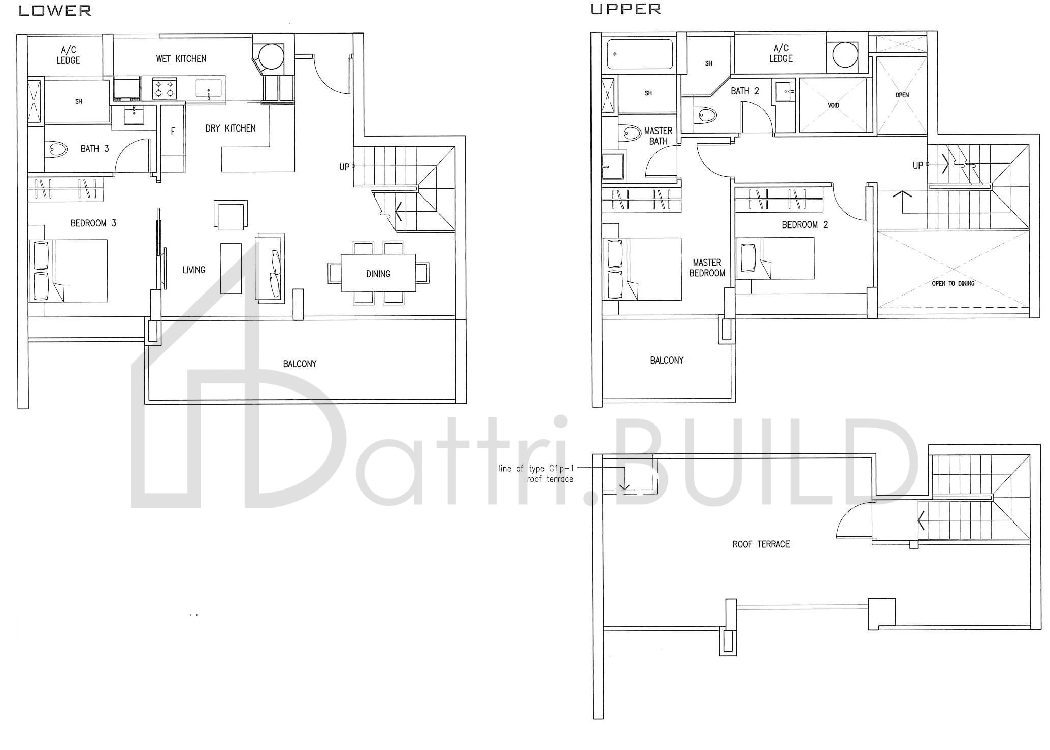 SUITES AT ORCHARD C1p floorplan (watermarked)