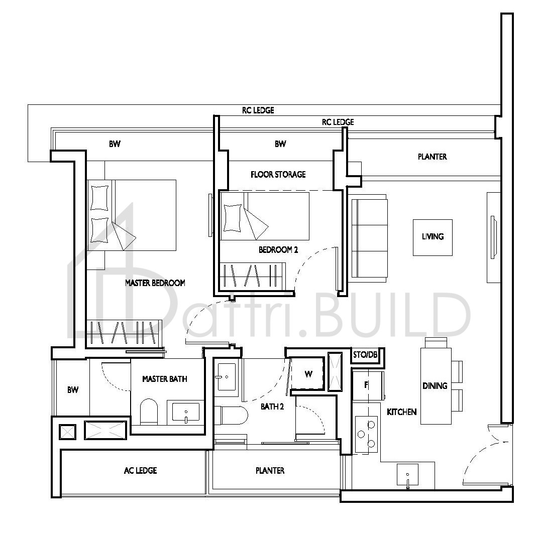 D'NEST B1a,B1a-1 floorplan (watermarked)
