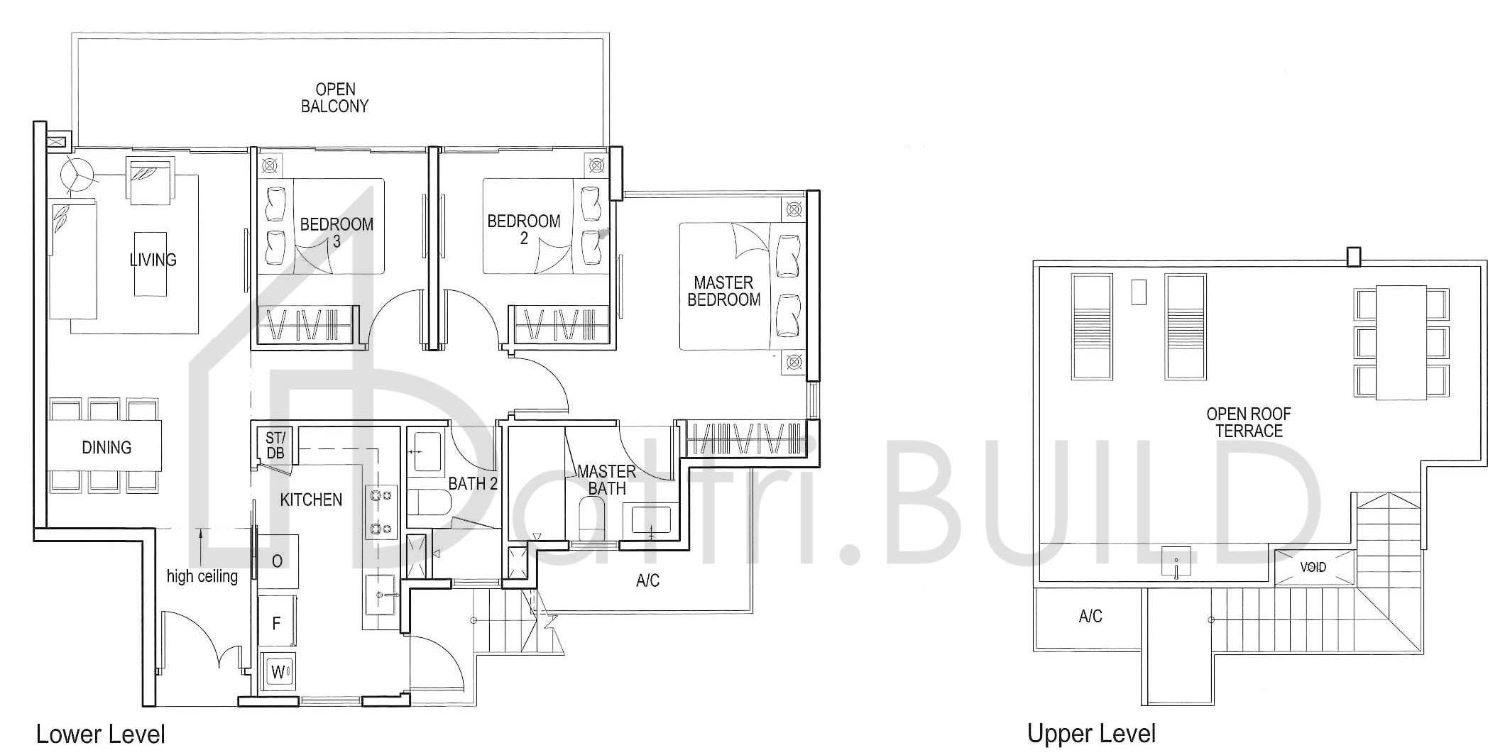 BLOSSOM RESIDENCES B1PH`1 floorplan (watermarked)