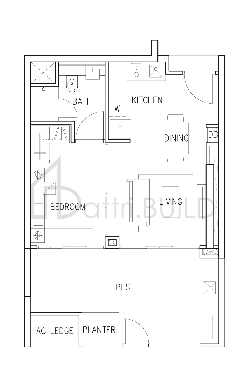 EIGHT RIVERSUITES A2 PES floorplan (watermarked)