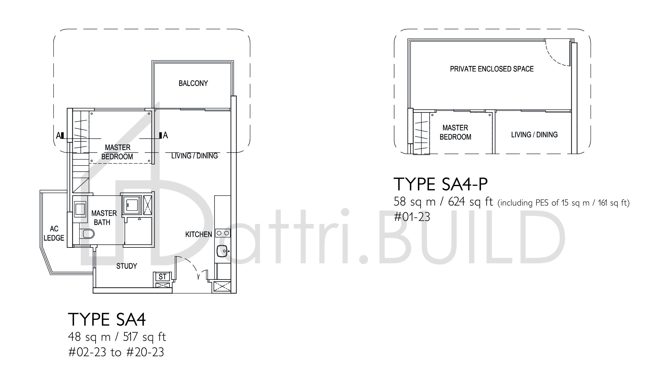J GATEWAY SA4-P floorplan (watermarked)