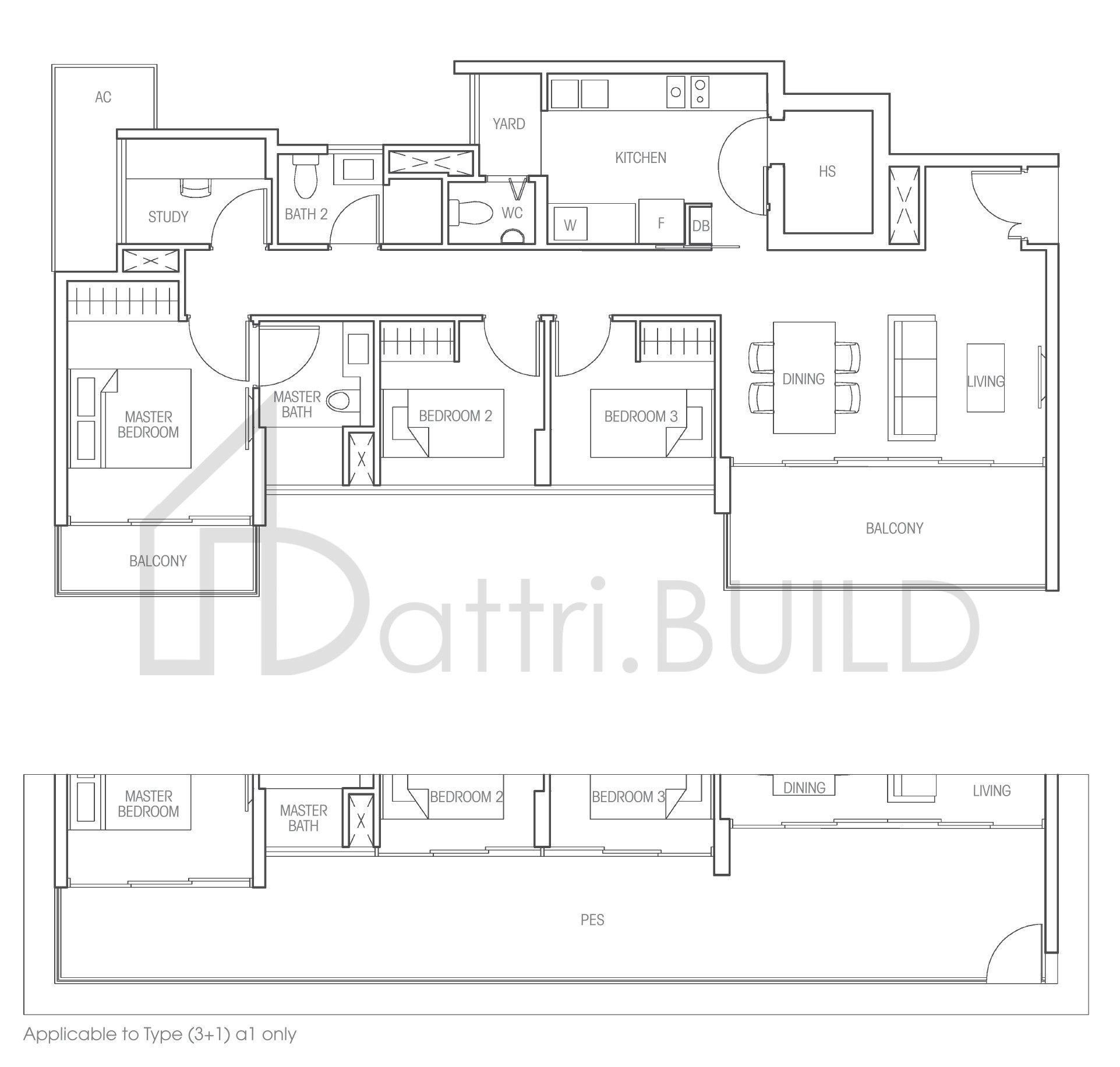 BARTLEY RESIDENCES (3+1)a floorplan (watermarked)