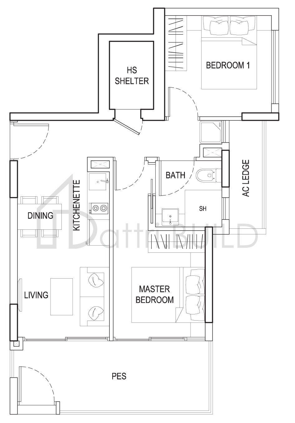 URBAN VISTA 18A2 floorplan (watermarked)