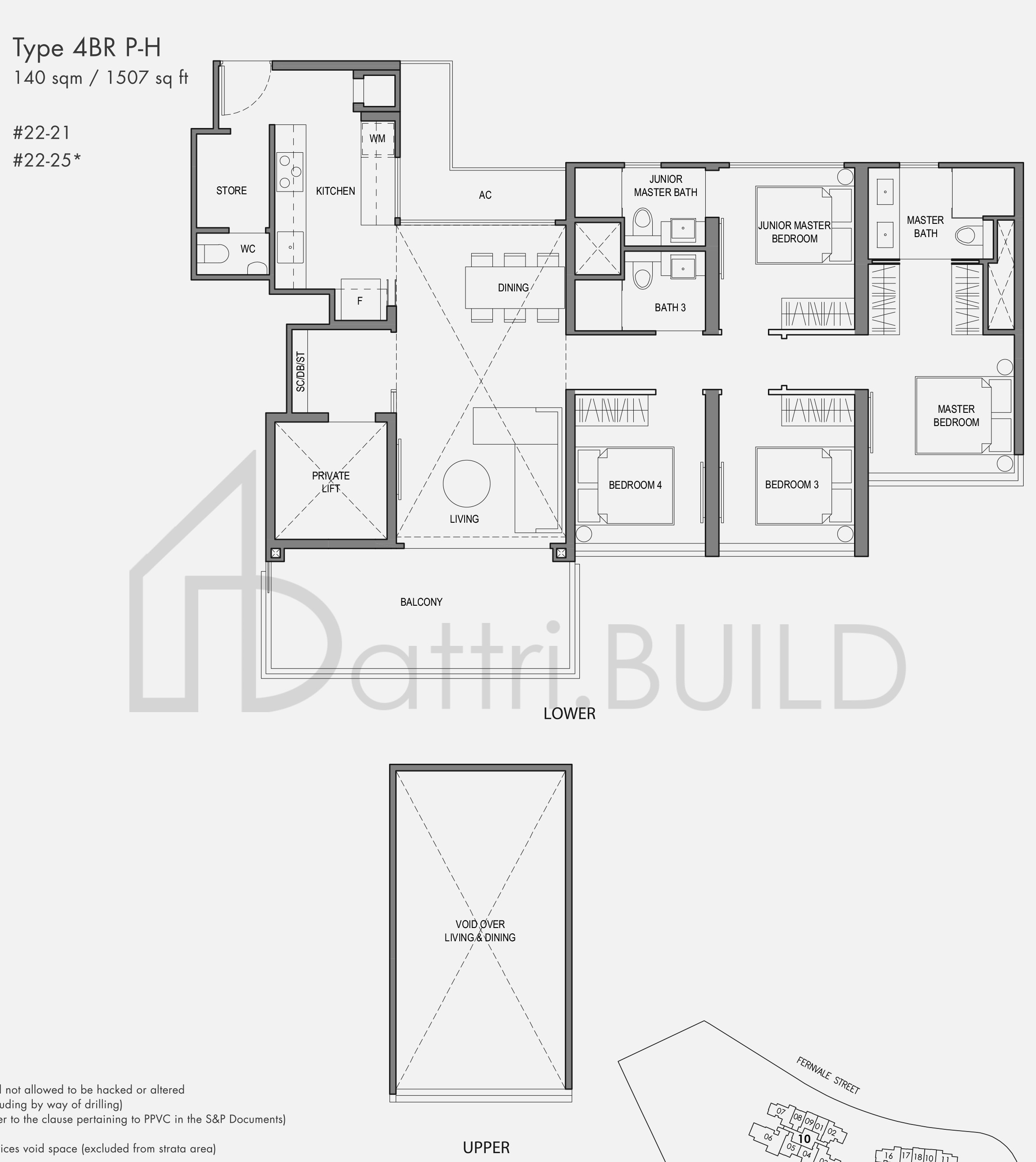 PARC BOTANNIA 4BRP-H floorplan (watermarked)