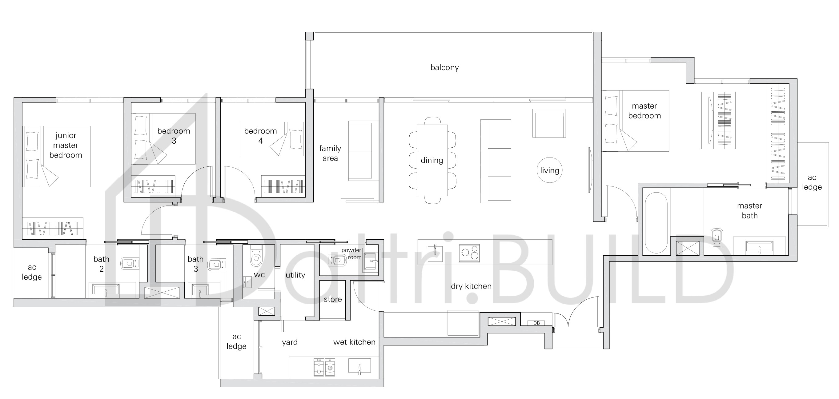 THE PANORAMA PHe floorplan (watermarked)