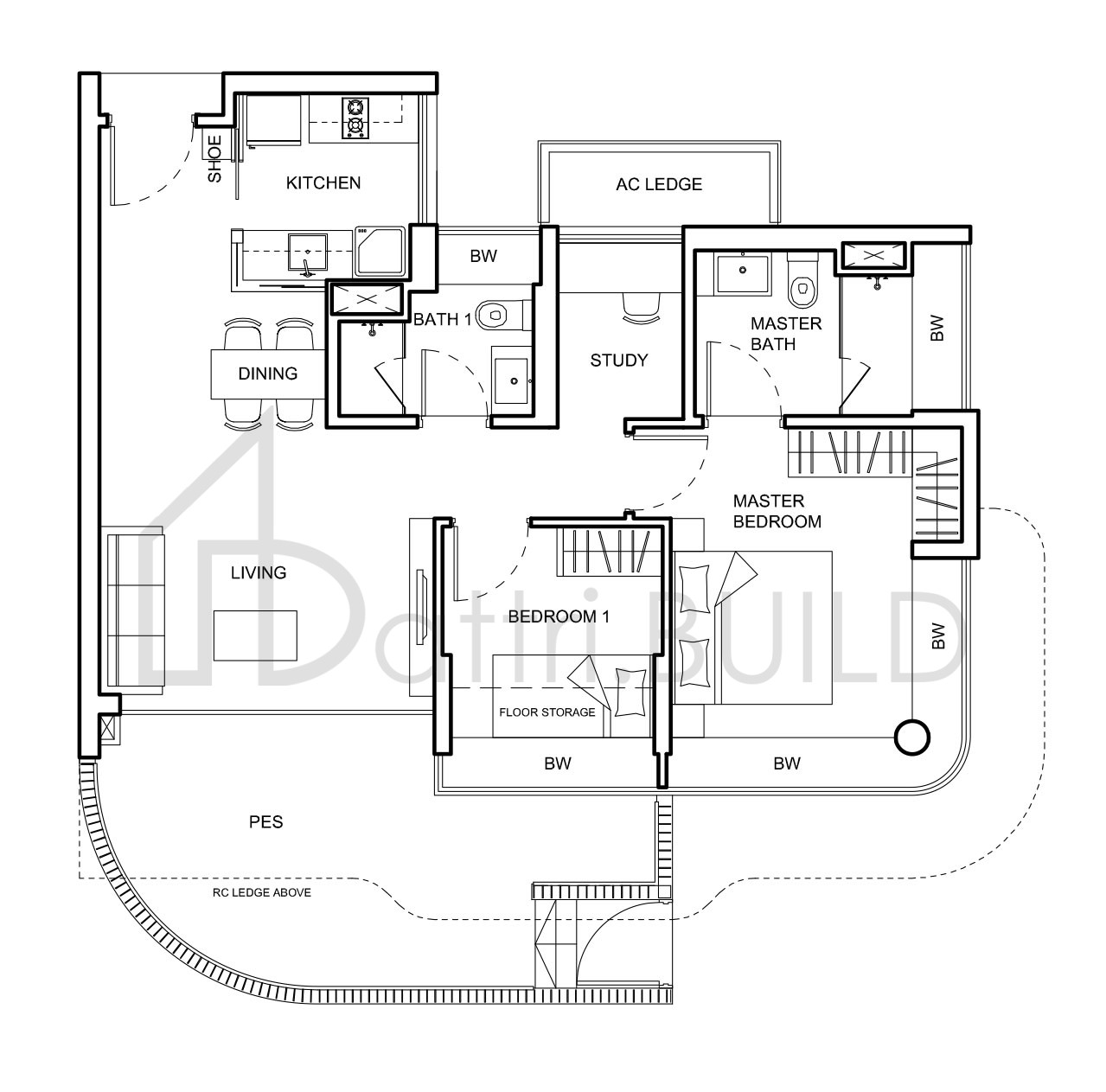 NV RESIDENCES B2b(p) floorplan (watermarked)