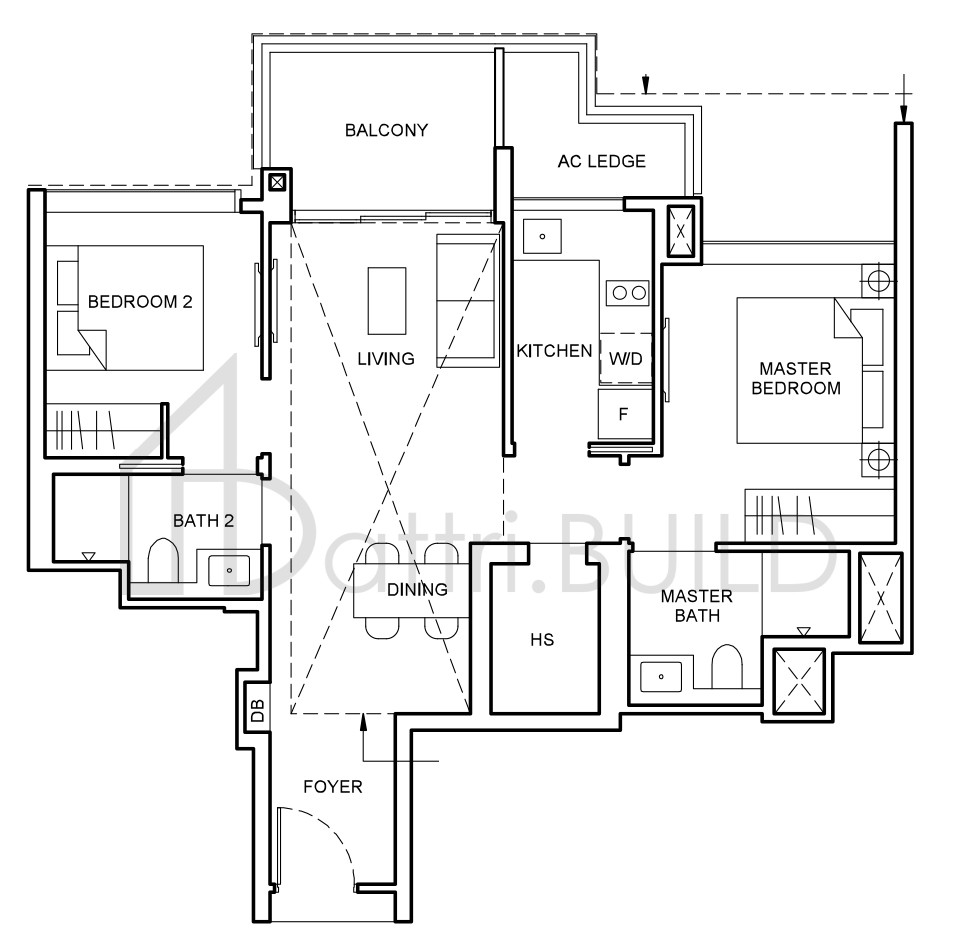 FORETT AT BUKIT TIMAH BHS1c(PH) floorplan (watermarked)