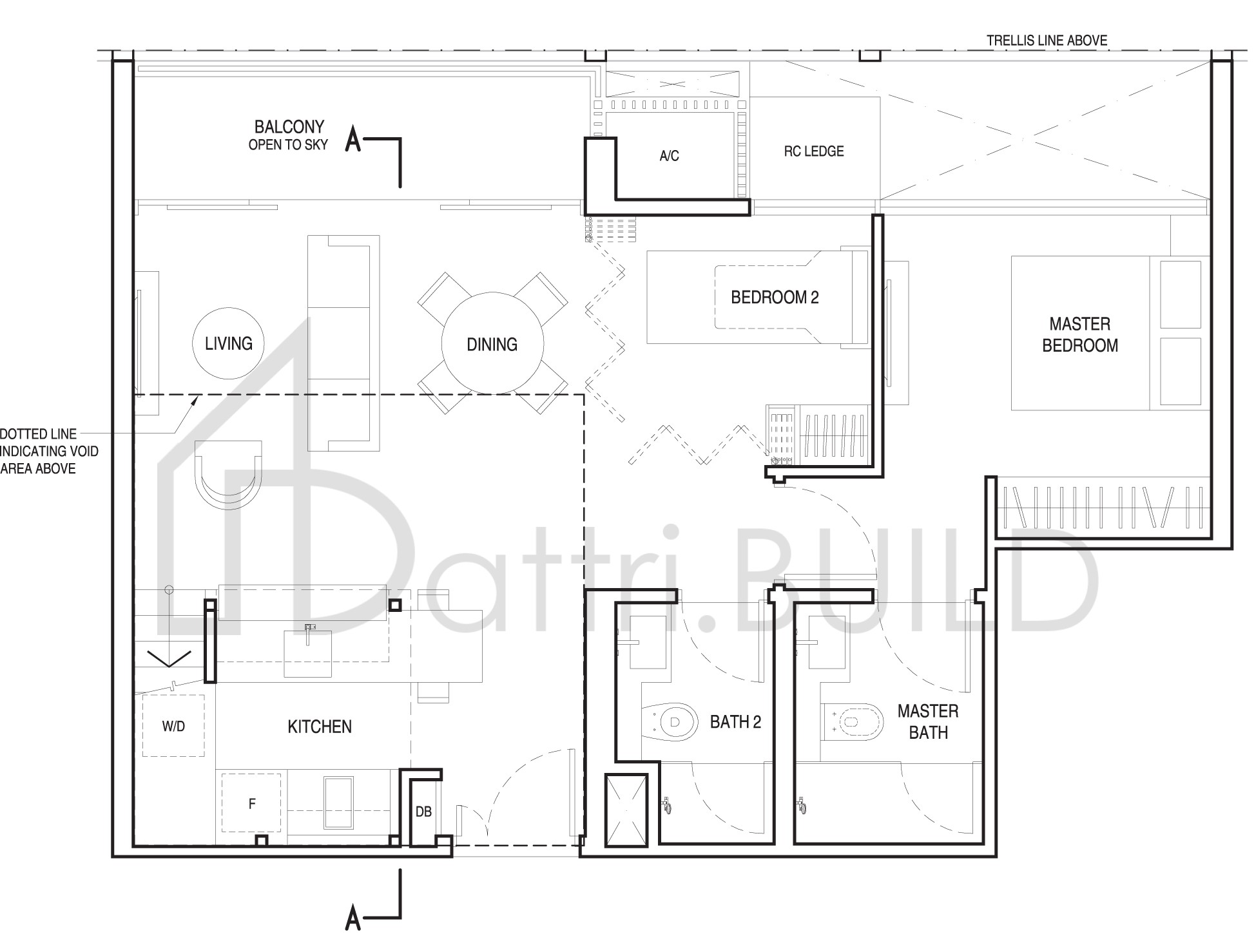 UP@ROBERTSON QUAY C1c floorplan (watermarked)