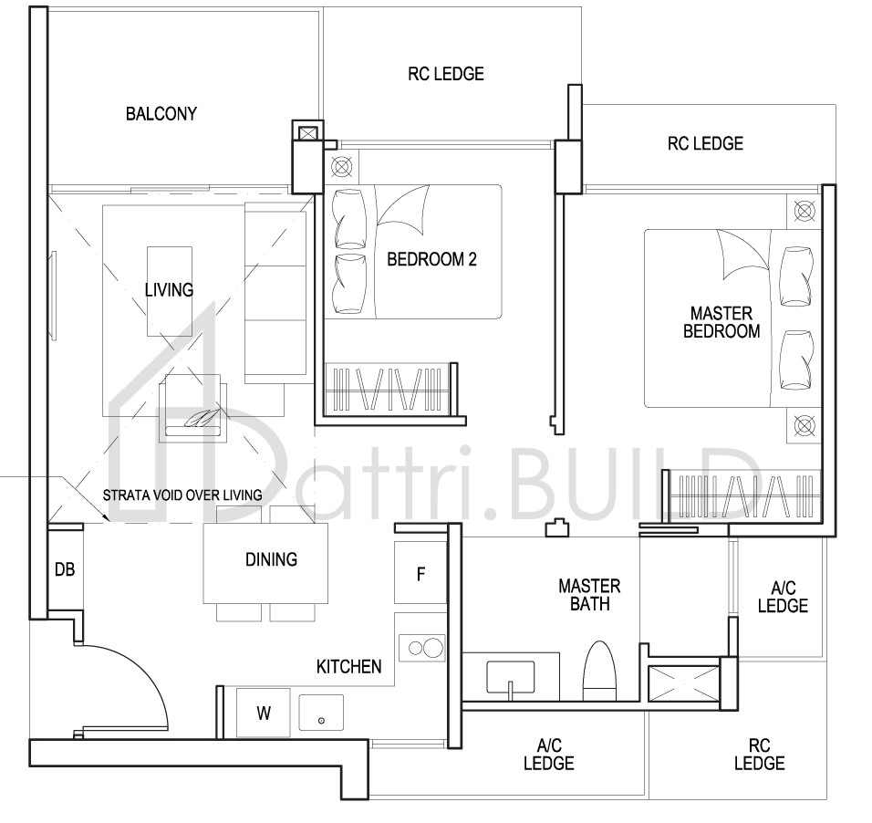 INZ RESIDENCE B1L floorplan (watermarked)